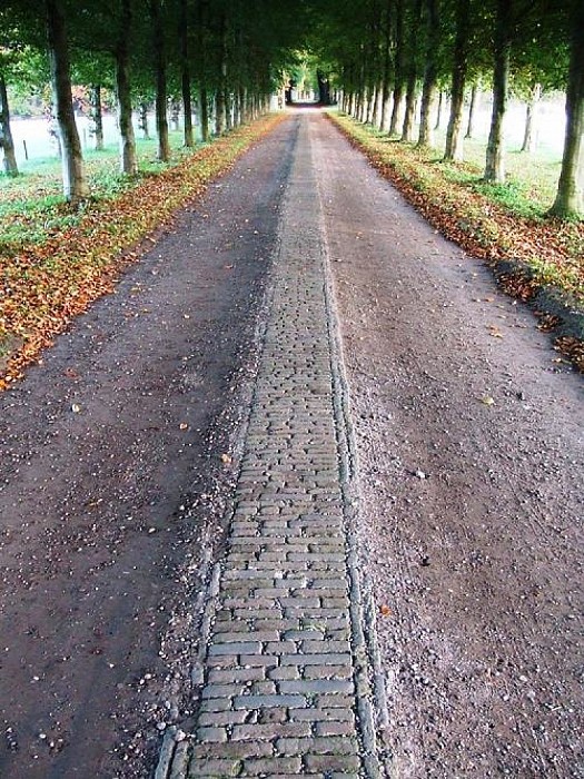 Krui, fiets, paarde paadje